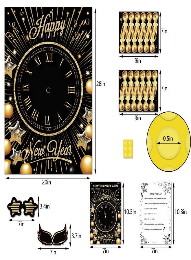 WEEPA New Year's Eve Game 2026 Happy New Years Eve Countdown Clock Games Party Decorations Supplies - Image 2
